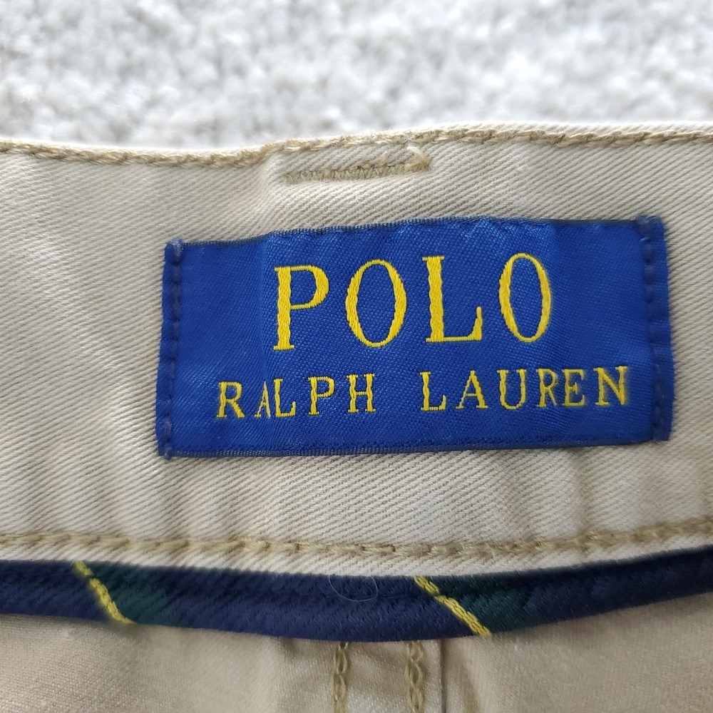Polo Ralph Lauren Men's Jeans Size 33X30 Actually Measures 34X28 Tan - Picture 11 of 15